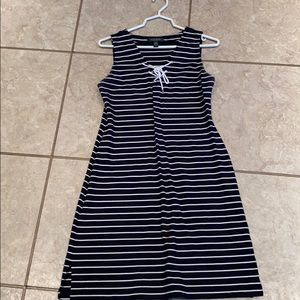 Ralph Lauren navy summer beach dress